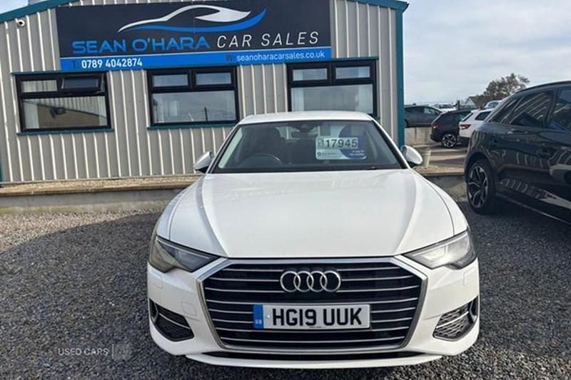 Used Audi A6 Sport 204 HP (150 kW) 2019 White Sedan