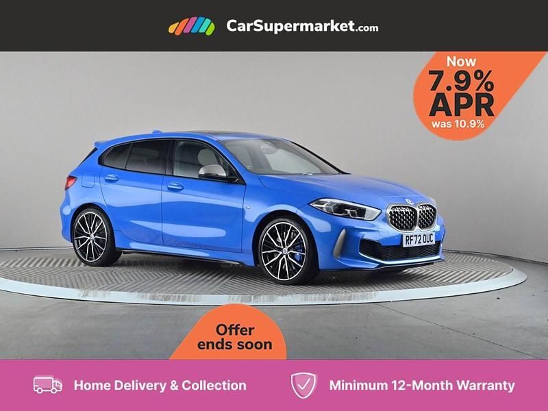 Blue Used 2023 BMW M135 Comfort Edition Hatchback | £30,197 (A bit pricey) - Image 1/4