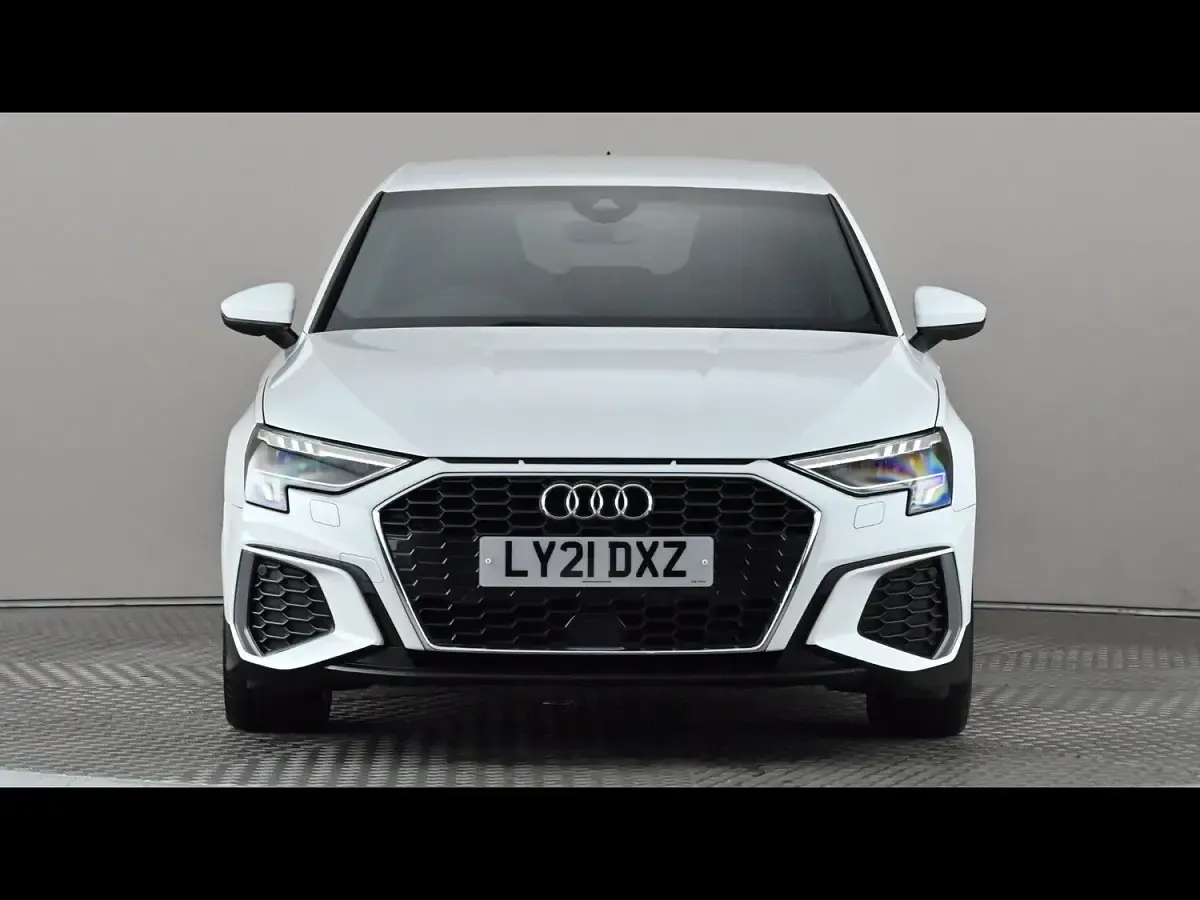 Used Audi A3 e-tron S-Line 2021 White Hatchback