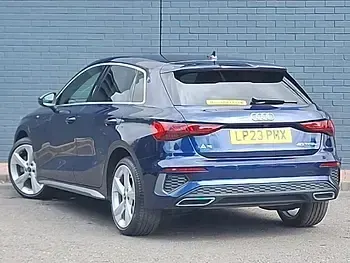 Used Audi A3 e-tron S-Line 204 HP (150 kW) 2023 Blue Hatchback