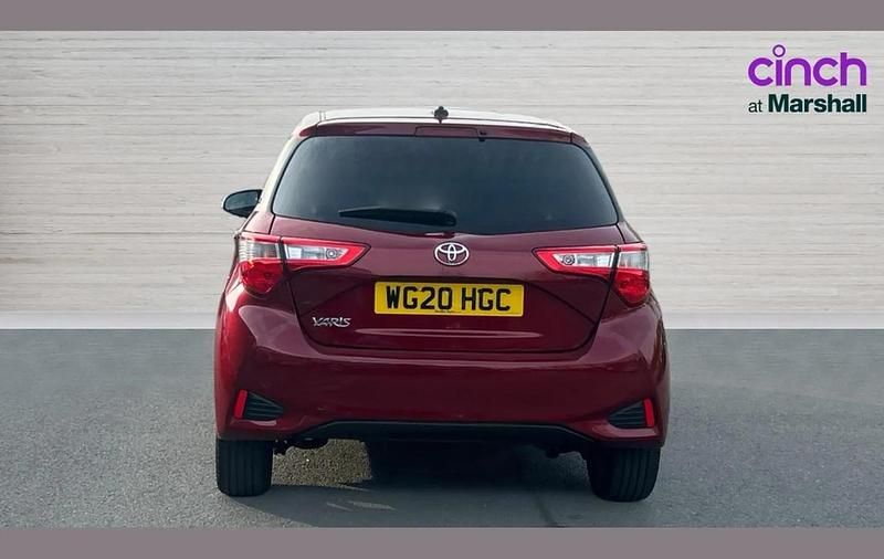 Used Toyota Yaris 109 HP (80 kW) 2020 Red Hatchback