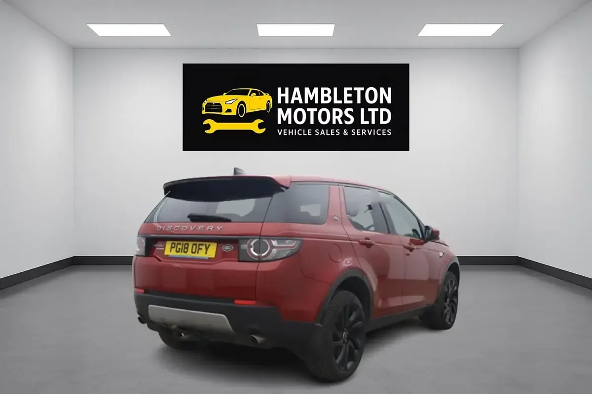 Used Land Rover Discovery Sport HSE 240 HP (176 kW) 2018 Red SUV