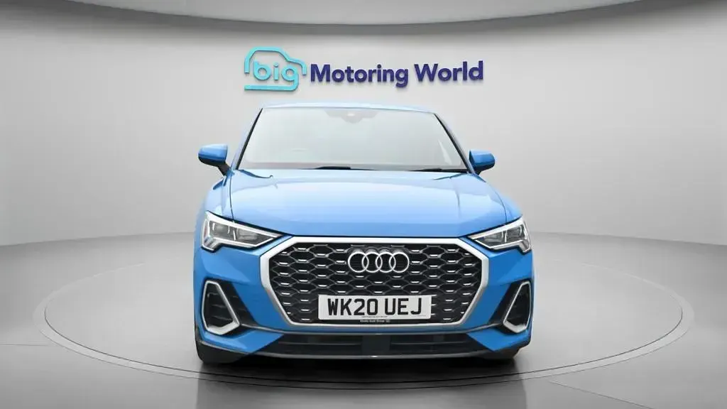 Used Audi Q3 Sportback S-Line 150 HP (110 kW) 2020 Blue SUV