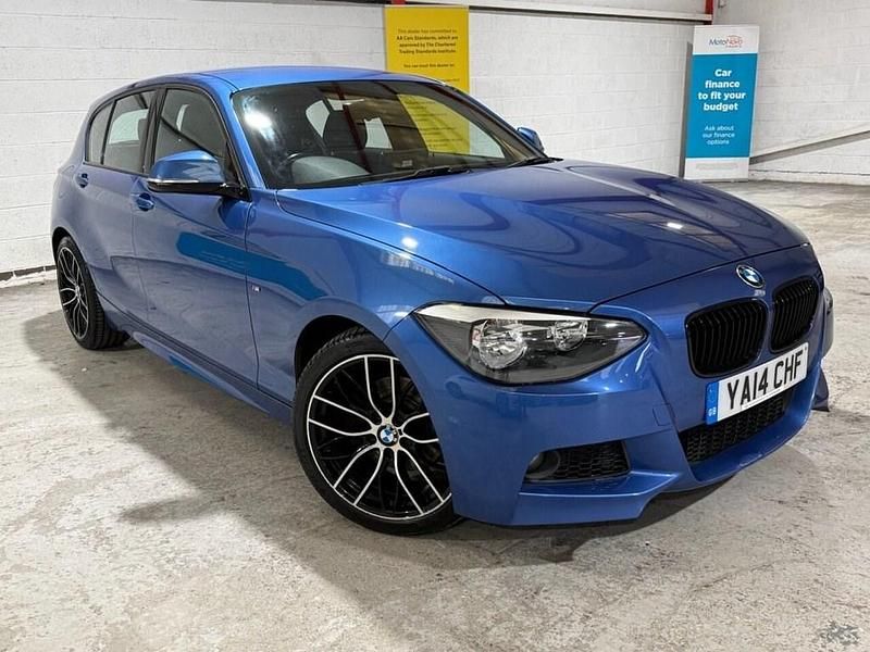 Used BMW 120 M Sport 184 HP (135 kW) 2014 Blue Hatchback