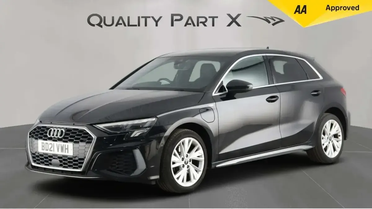 Used Audi A3 Sportback S-Line 2021 Black Hatchback
