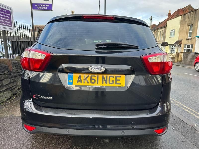 Used Ford C-MAX Zetec 105 HP (77 kW) 2011 Black MPV