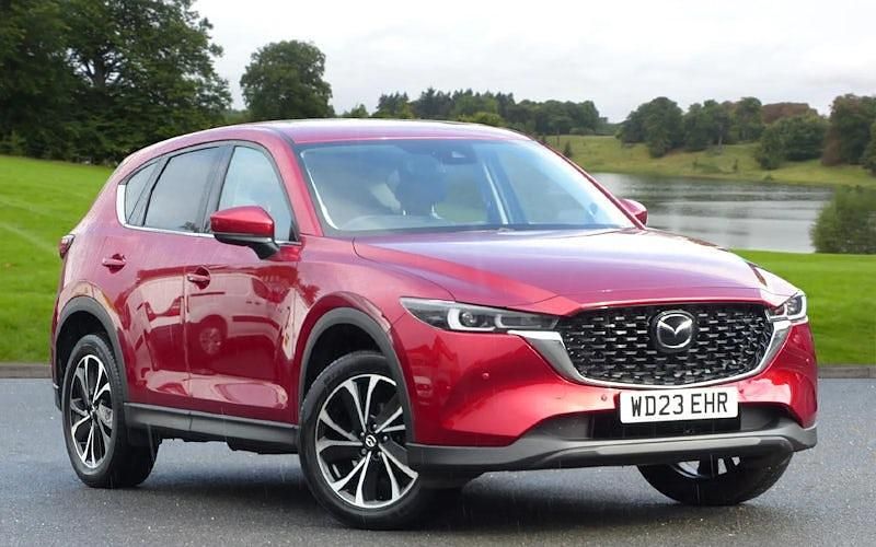 Red Used 2023 Mazda CX-5 Exclusive-Line SUV | £21,750 (Fair price) - Image 1/4