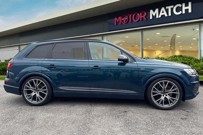 Used Audi SQ7 Advanced 435 HP (319 kW) 2018 Blue SUV