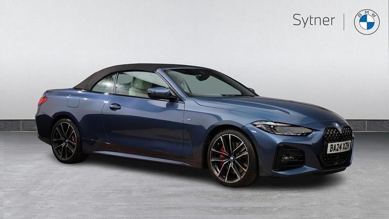 Used BMW 420 M Sport 181 HP (133 kW) 2024 Blue Cabriolet