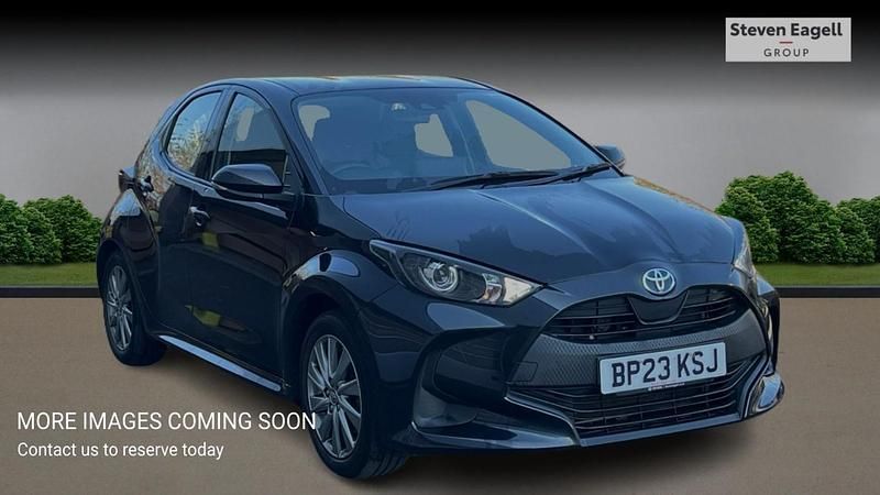 Used Toyota Yaris Hybrid 2023 Black Hatchback