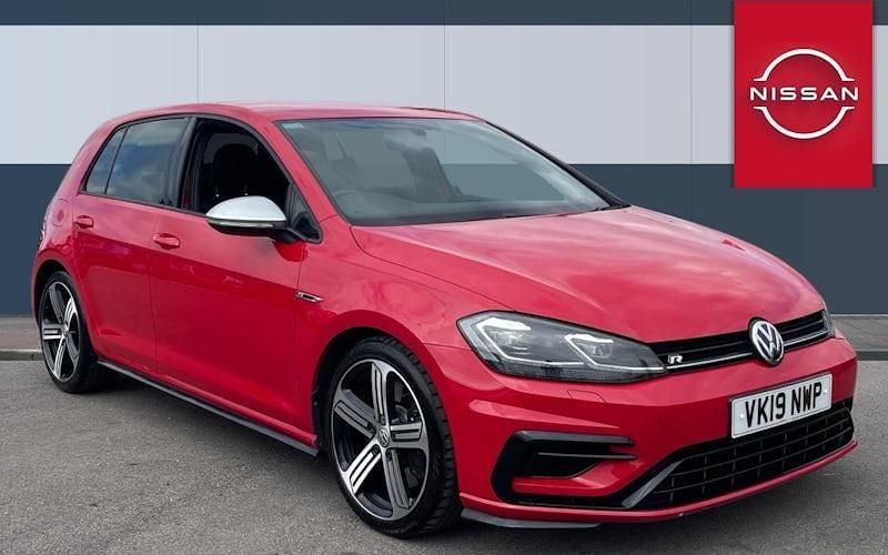 Used VW Golf VII R 300 HP (220 kW) 2019 Red Hatchback