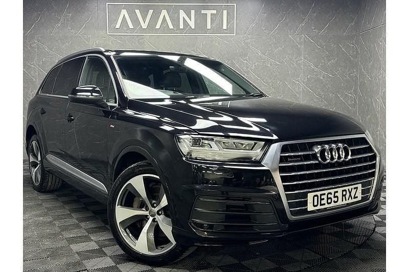 Used Audi Q7 S-Line 272 HP (200 kW) 2015 Black SUV