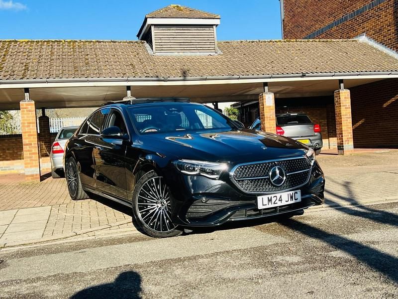 Black Used 2024 Mercedes E300 AMG Line Premium Plus Sedan | £59,990 - Image 1/4