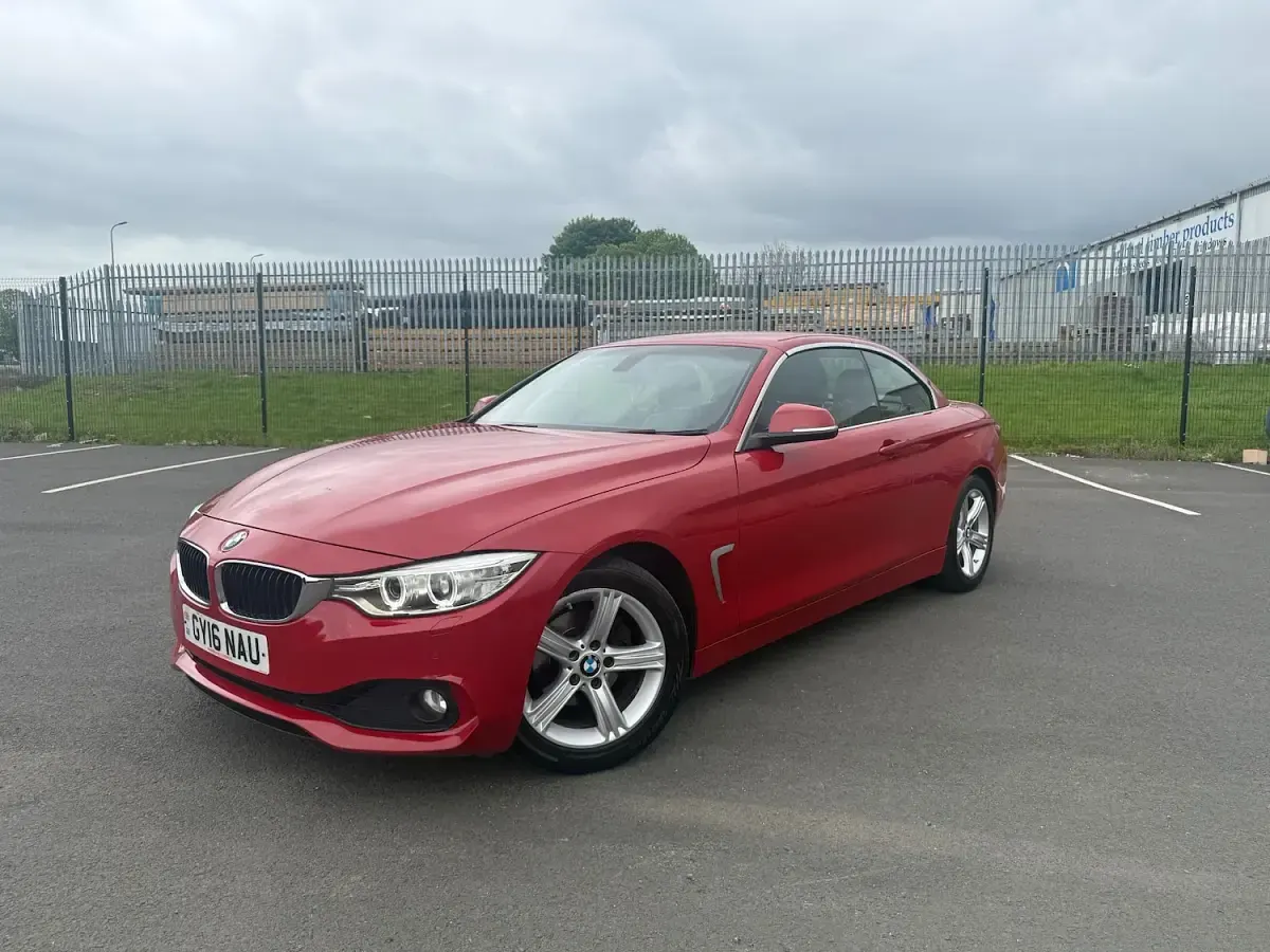 Used BMW 420 Cabriolet Performance 2016 Red Cabriolet