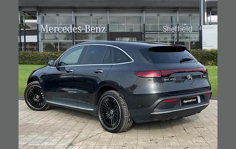 Used Mercedes EQC400 AMG Line Premium Plus 300 kW (408 HP) 2022 Grey SUV