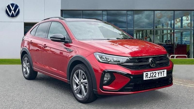 Red Used 2022 VW Taigo R-line SUV | £16,091 (Good price) - Image 1/4
