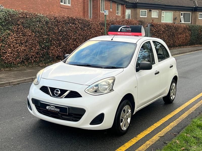 Used Nissan Micra Visia 2015 White Hatchback