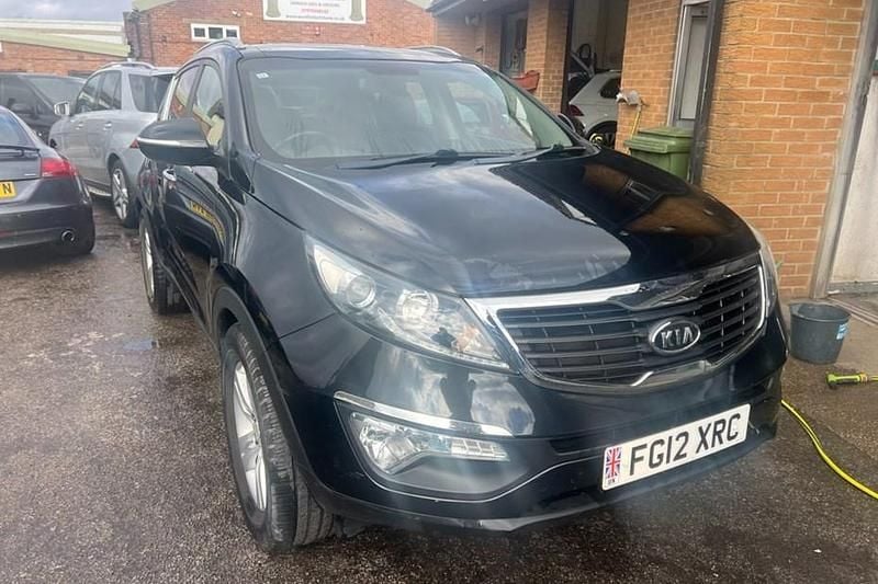 Used Kia Sportage 115 HP (84 kW) 2012 Black SUV