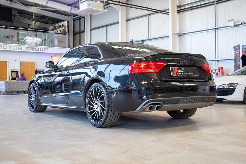 Used Audi A5 S-Line 190 HP (139 kW) 2015 Black Coupe