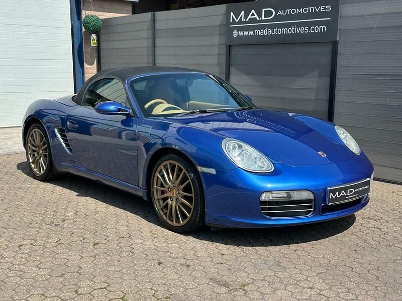 Used Porsche Boxster 2006 Blue Cabriolet
