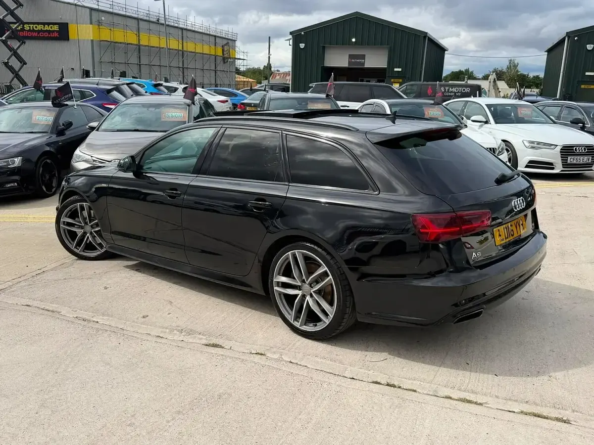 Used Audi A6 Black Edition 315 HP (231 kW) 2016 Black Estate