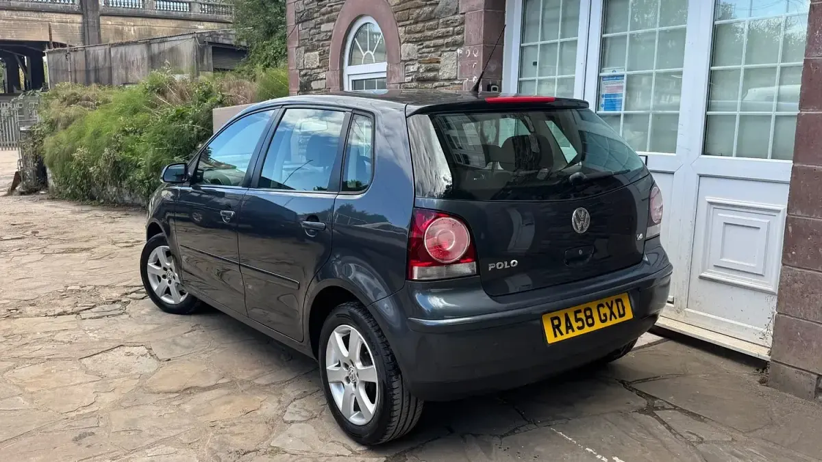 Used VW Polo Match 80 HP (58 kW) 2008 Grey Hatchback
