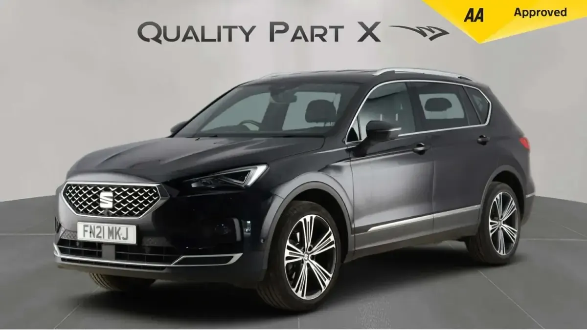 Used Seat Tarraco XCELLENCE Lux 150 HP (110 kW) 2021 Black SUV