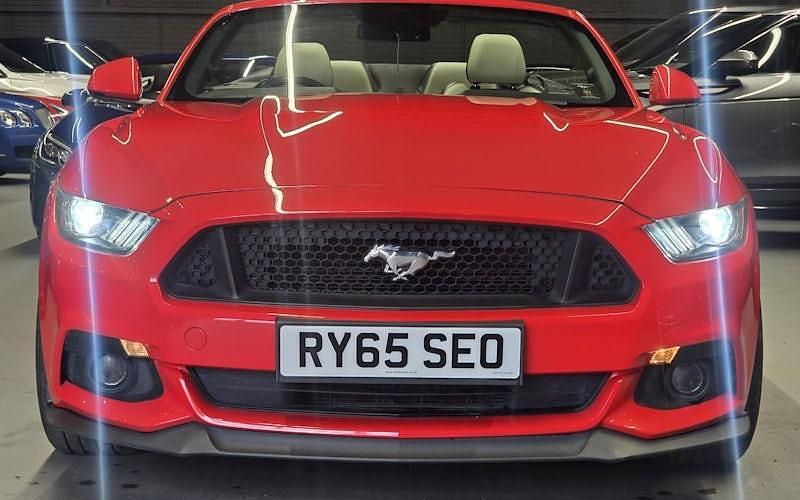 Used Ford Mustang GT Convertible 416 HP (305 kW) 2016 Red Cabriolet