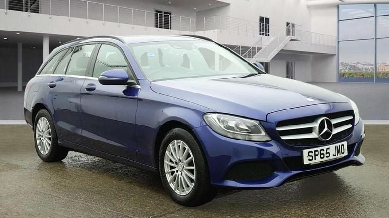 Blue Used 2015 Mercedes C220 SE Estate | £9,700 (Fair price) - Image 1/3