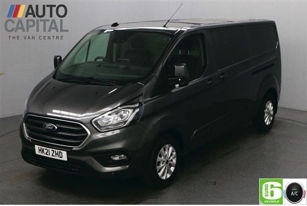 Grey Used 2021 Ford Transit Custom Limited | £25,188 (Fair price) - Image 1/4