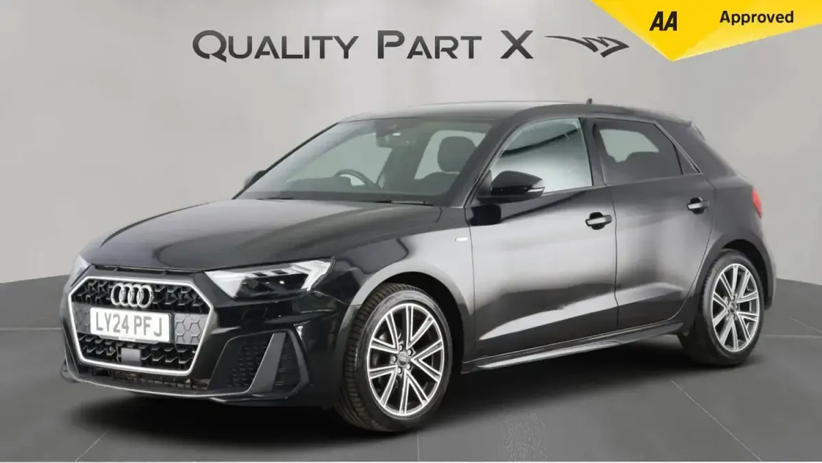 Used Audi A1 Sportback S-Line 95 HP (69 kW) 2024 Black Hatchback