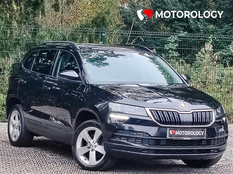 Black Used 2021 Skoda Karoq SE SUV | £9,150 - Image 1/4