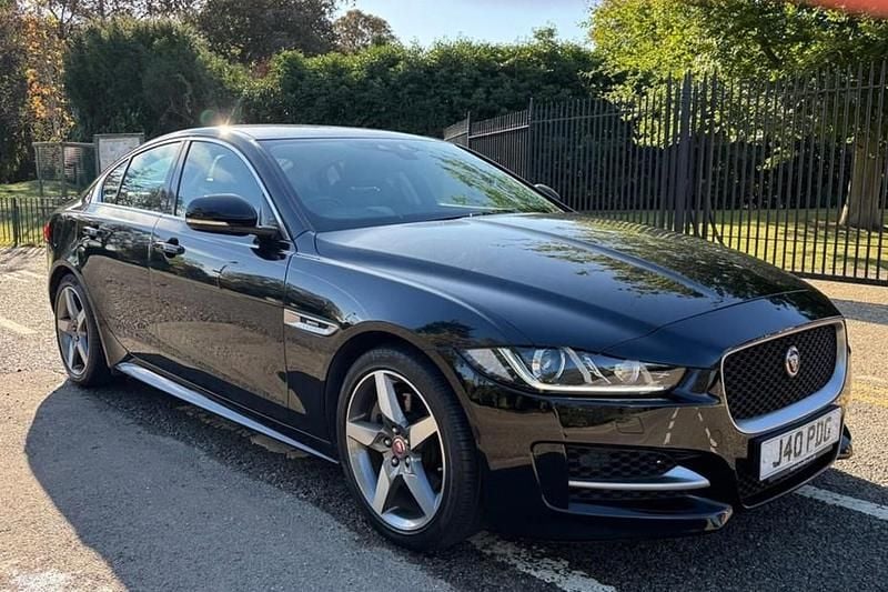 Black Used 2018 Jaguar XE R-Sport Sedan | £16,495 (Fair price) - Image 1/1