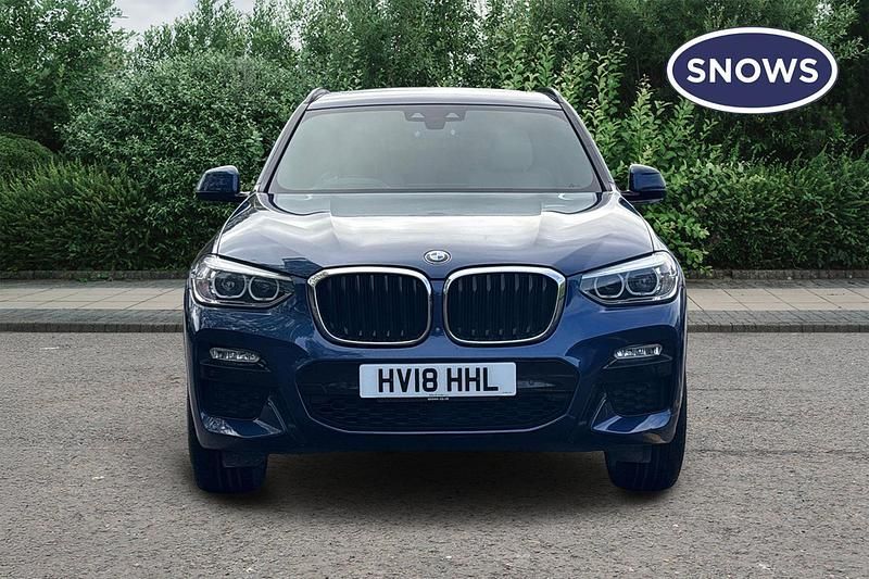 Used BMW X3 M Sport 190 HP (139 kW) 2018 Blue SUV