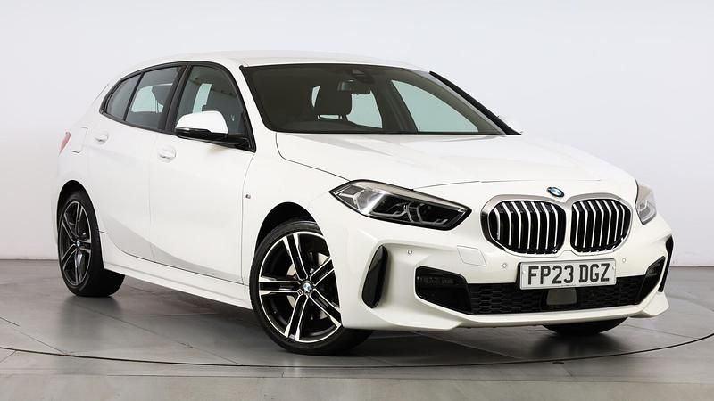 White Used 2023 BMW 118 M Sport Hatchback | £23,000 (Fair price) - Image 1/4