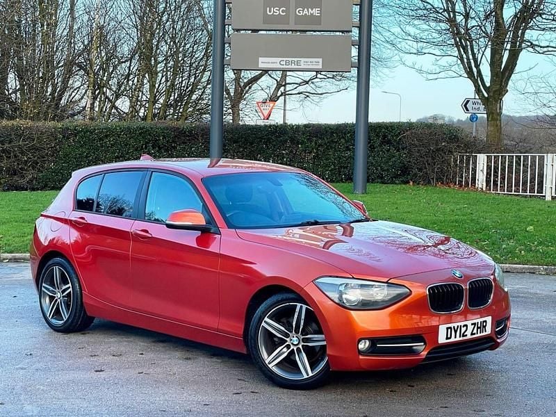 Orange Used 2012 BMW 116 Sport Line Hatchback | £3,490 (Fair price) - Image 1/4