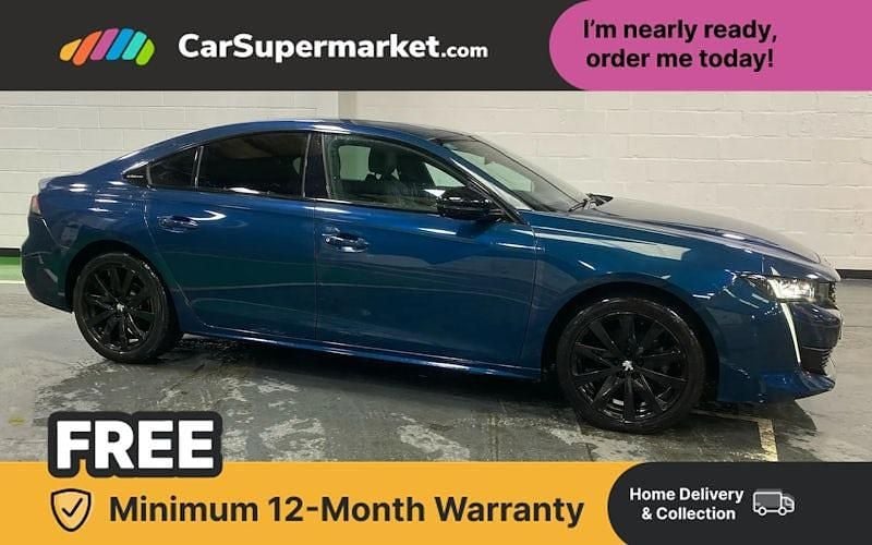 Used Peugeot 508 GT-line 131 HP (96 kW) 2020 Blue Hatchback