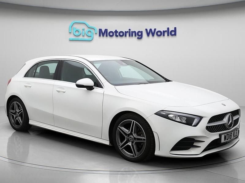 White Used 2018 Mercedes A200 AMG line Hatchback | £16,600 (Fair price) - Image 1/4
