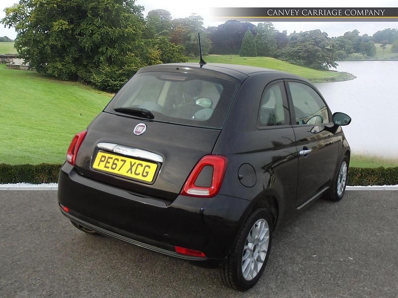Used Fiat 500 Pop Star 69 HP (50 kW) 2017 Black Hatchback