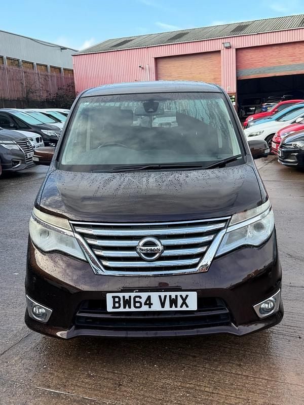 Brown Used 2015 Nissan Serena MPV | £7,450 (Super price) - Image 1/4