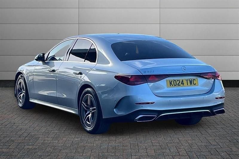 Used Mercedes E200 AMG line 204 HP (150 kW) 2024 High tech silver Sedan