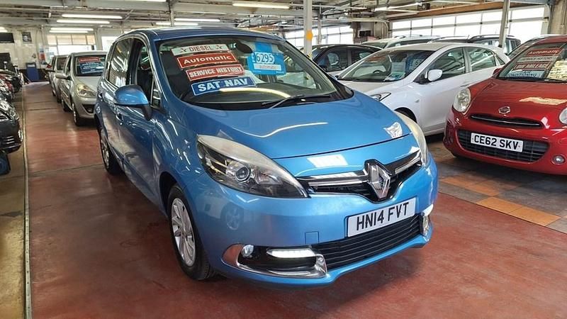 Used Renault Scénic III Dynamique 110 HP (80 kW) 2014 Blue MPV