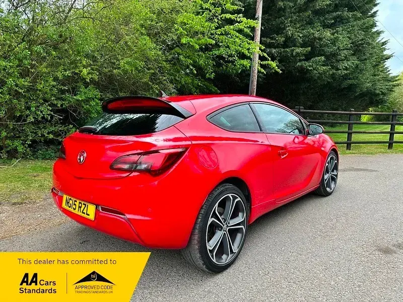 Used Vauxhall Astra GTC Edition 2015 Red Hatchback