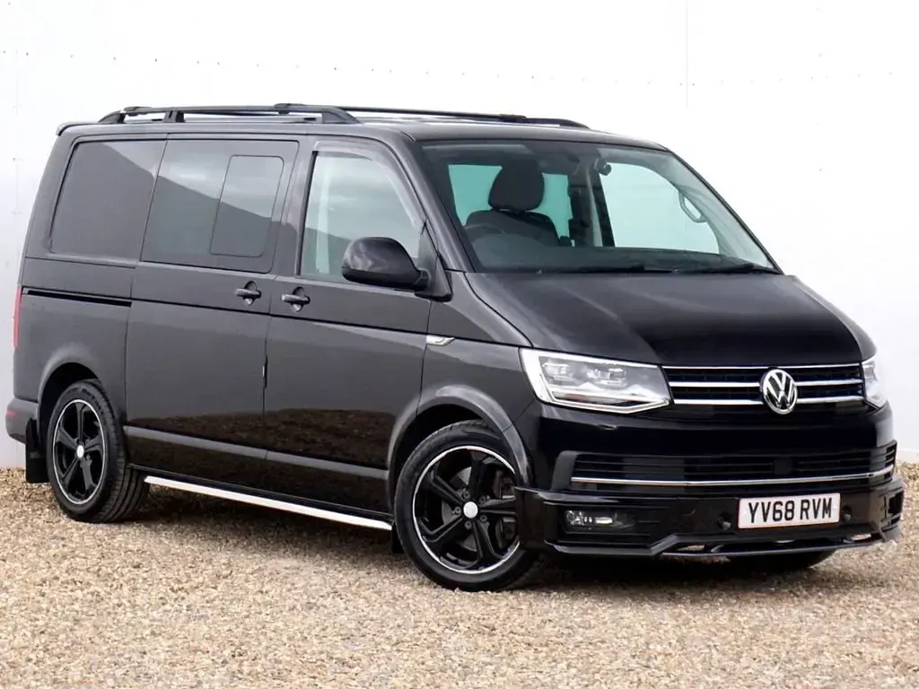 Usado VW Transporter Sportline 2019 Negro Van