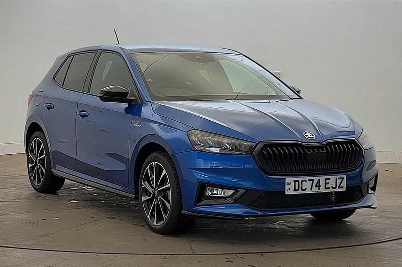Race blue metallic Used 2025 Skoda Fabia Monte Carlo Hatchback | £19,995 (A bit pricey) - Image 1/4