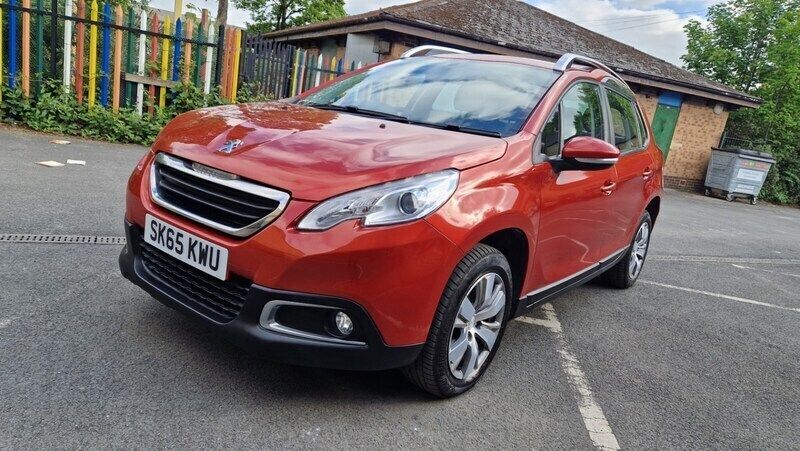 Red Used 2015 Peugeot 2008 Active SUV | £3,295 (Good price) - Image 1/4