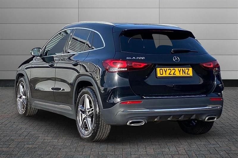 Used Mercedes GLA200 AMG line 163 HP (119 kW) 2022 Cosmos black SUV
