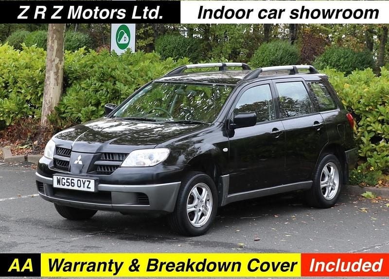 Black Used 2007 Mitsubishi Outlander SUV | £2,999 - Image 1/3