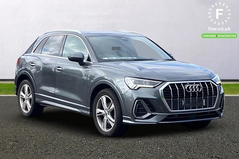 Grey Used 2020 Audi Q3 S-Line SUV | £19,399 (Good price) - Image 1/3