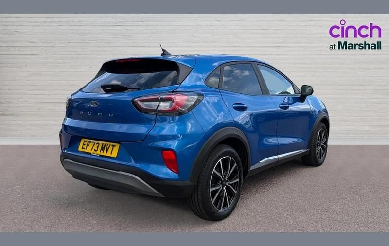 Used Ford Puma Titanium 123 HP (90 kW) 2023 Blue SUV